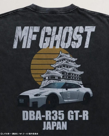 MFゴースト NISSAN GTR Tシャツ BLACK