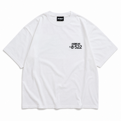 MFゴースト NISSAN GTR Tシャツ WHITE