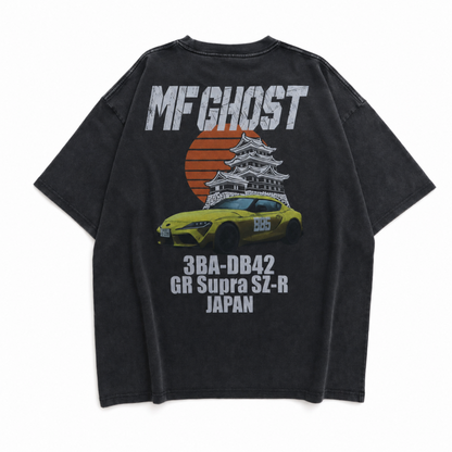MFゴースト TOYOTA SUPRA Tシャツ BLACK
