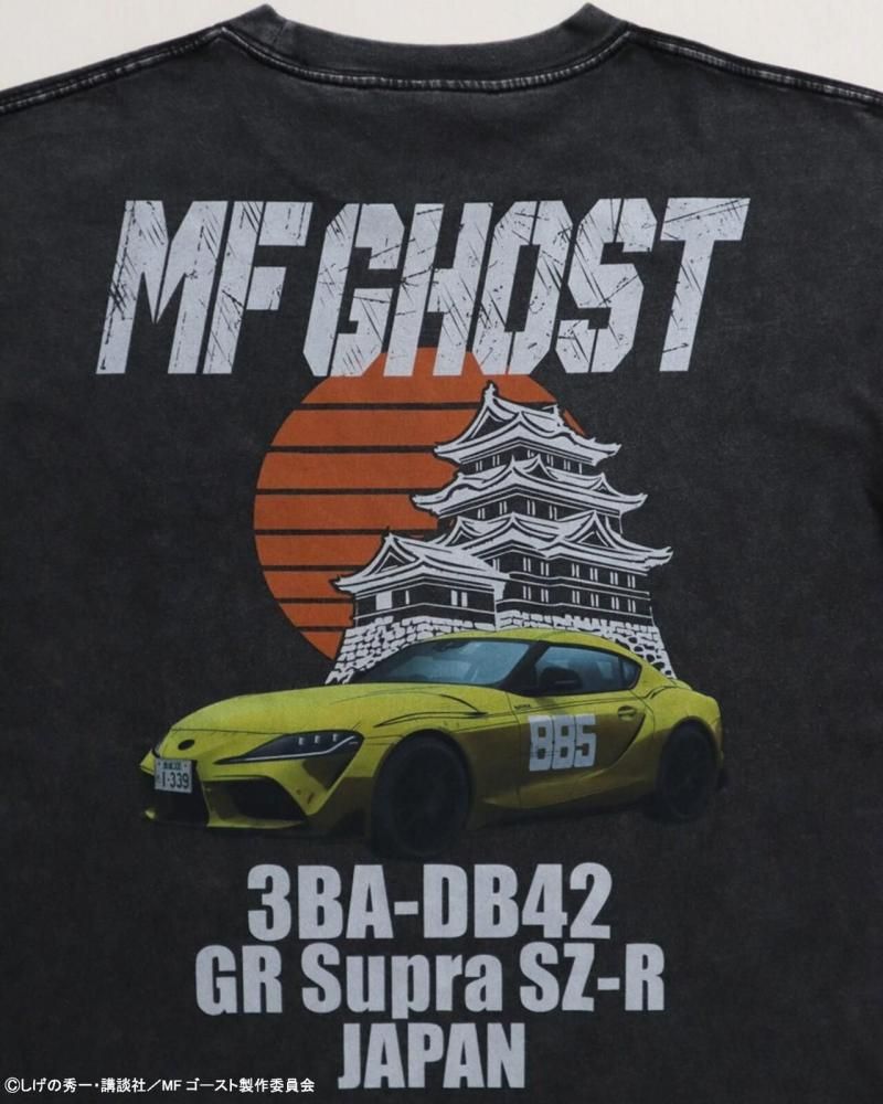 MFゴースト TOYOTA SUPRA Tシャツ BLACK