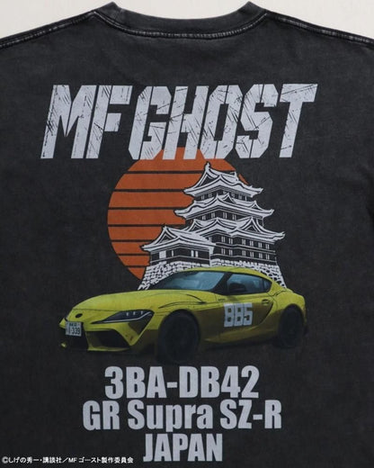 MFゴースト TOYOTA SUPRA Tシャツ BLACK