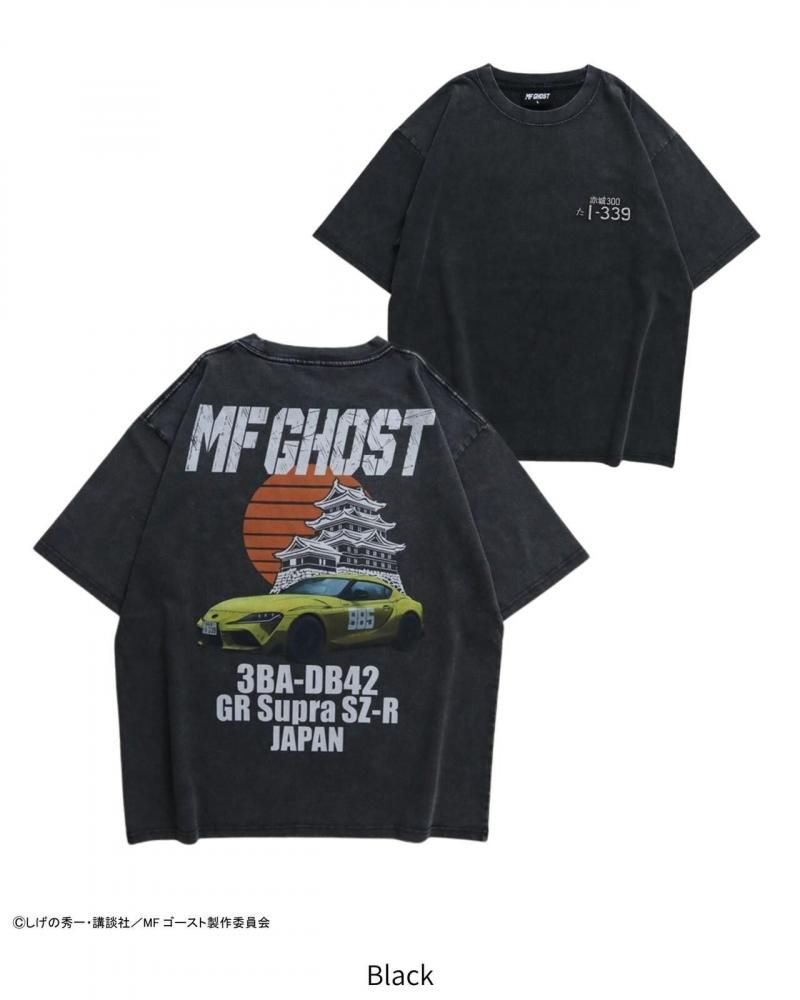 MFゴースト TOYOTA SUPRA Tシャツ BLACK