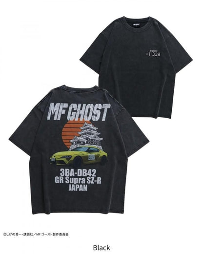 MFゴースト TOYOTA SUPRA Tシャツ BLACK