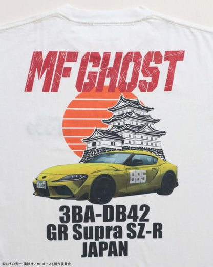 MFゴースト TOYOTA SUPRA Tシャツ WHITE