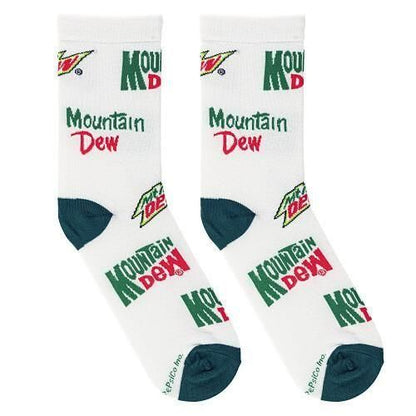 CRAZY SOCKS ウィメンズ クルー ソックス MOUNTAIN DEW