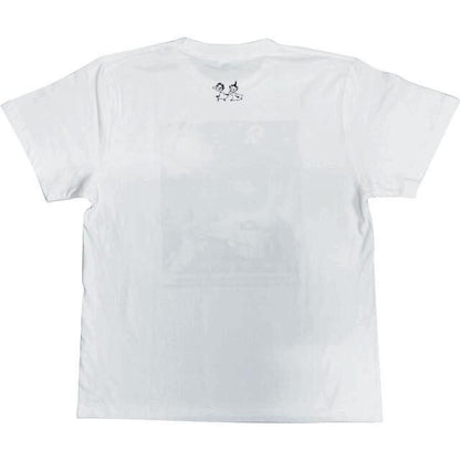 ムーミン 80th プレミアム小説Tシャツ たのしい(飛行おに) Tシャツ 半袖 WHITE