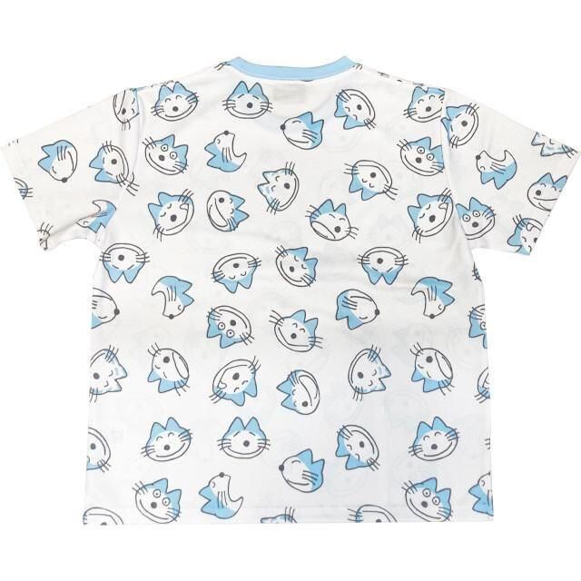 11ぴきのねこ ドライメッシュ Tシャツ かお WHITE