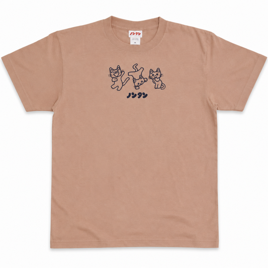 ノンタン Tシャツ トリオ PINK（NT-8671）