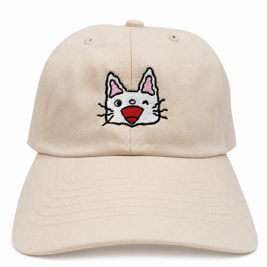 ノンタン 刺繍キャップ にんにん IVORY（NT-9450）