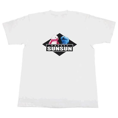 パペットスンスン PUPPET SUNSUN キャラクター Tシャツ なかよし WHITE PS-8625
