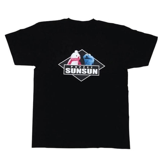 パペットスンスン PUPPET SUNSUN キャラクター Tシャツ なかよし BLACK PS-8626