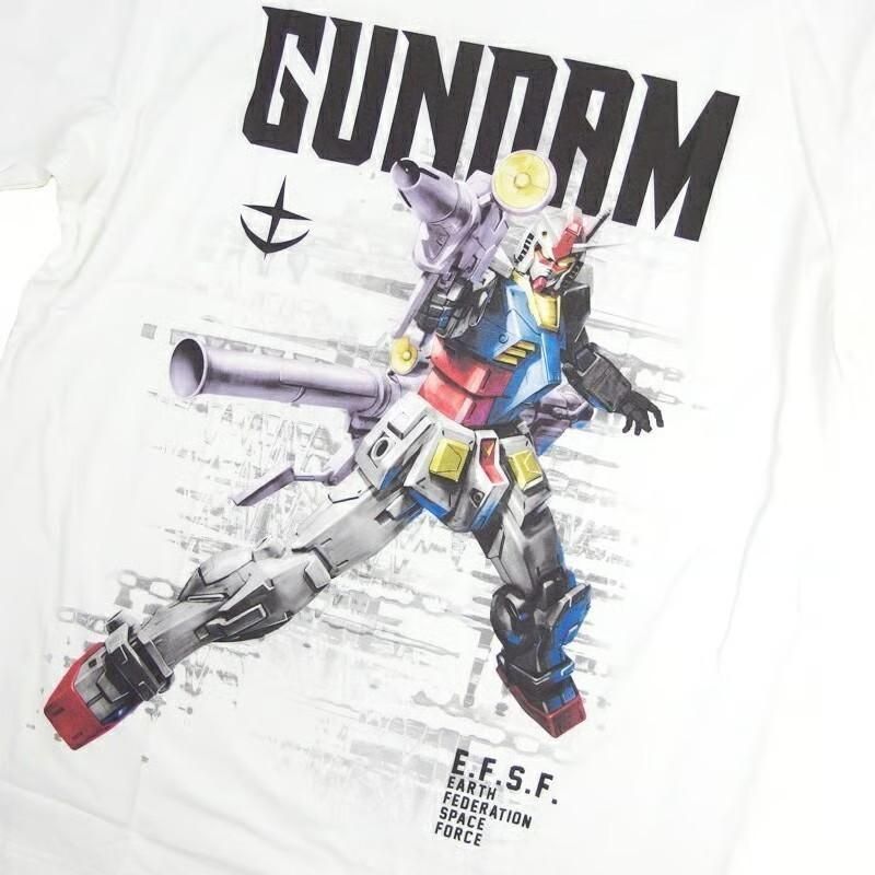 GUNDAM 機動戦士ガンダム Ｔシャツ WHITE eplus1245