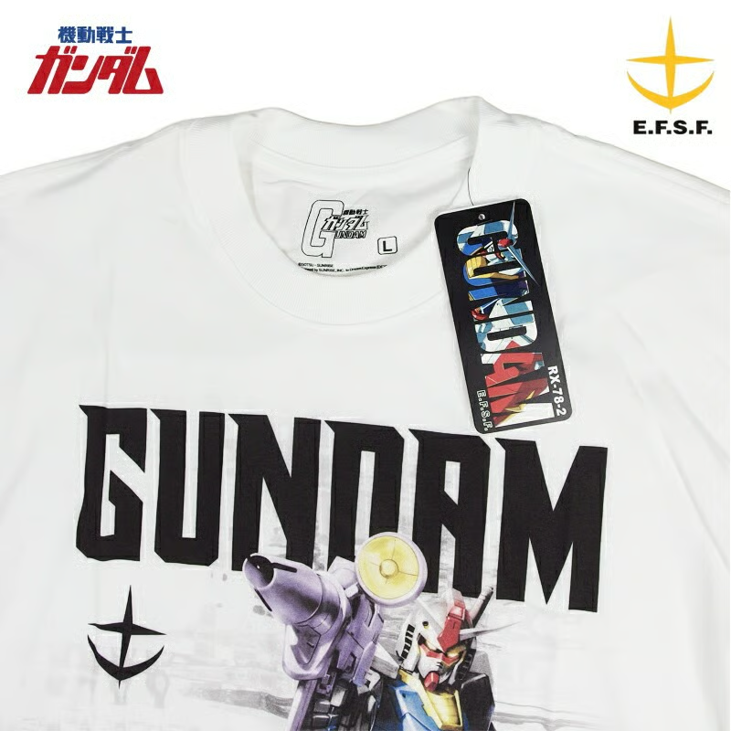 GUNDAM 機動戦士ガンダム Ｔシャツ WHITE eplus1245