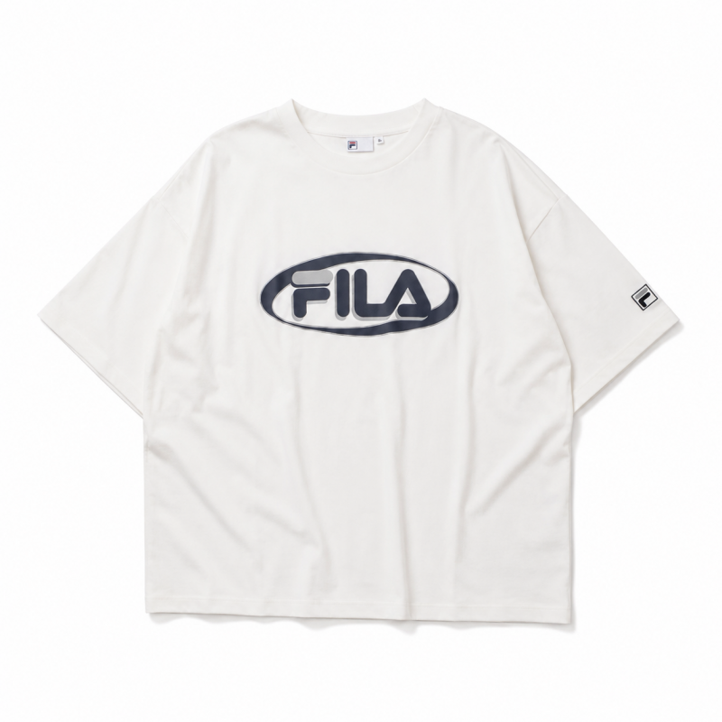 FILA GRAPHIC 半袖 Tシャツ CE6SAU006 WHITE