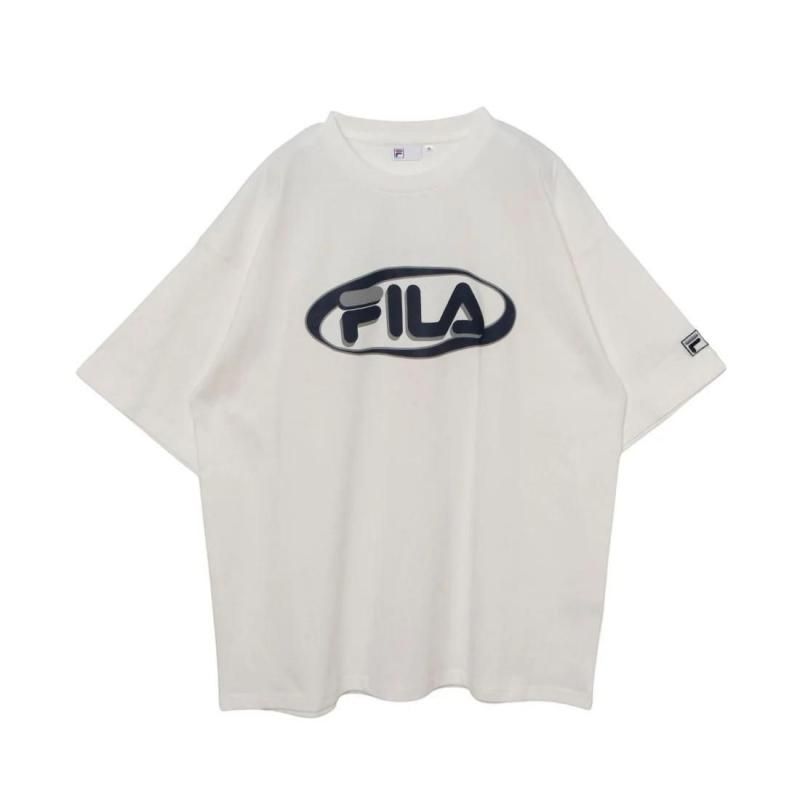 FILA GRAPHIC 半袖 Tシャツ CE6SAU006 WHITE