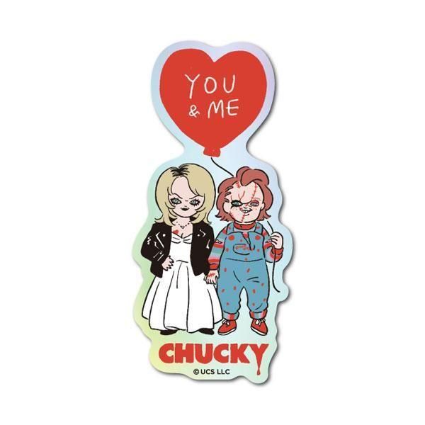チャッキー ホログラムステッカー YOU＆ME CHUCKY CP-020