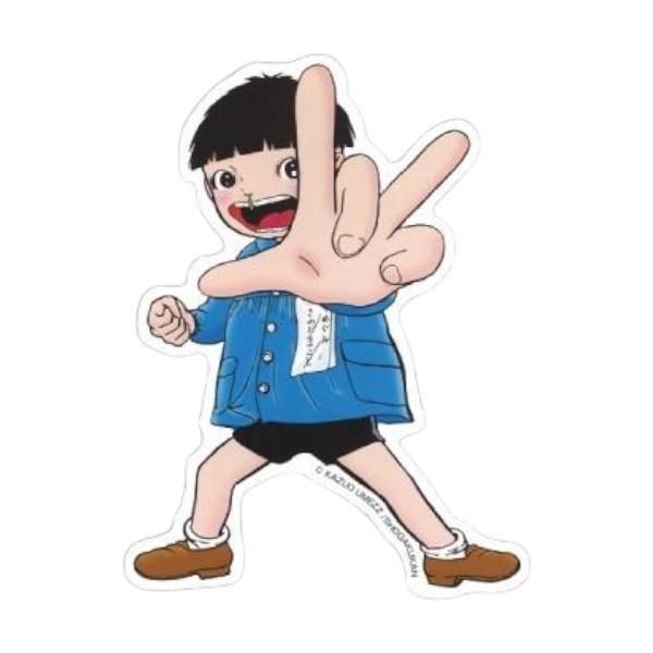 まことちゃん 楳図かずお ダイカットビニールステッカー LCS-635