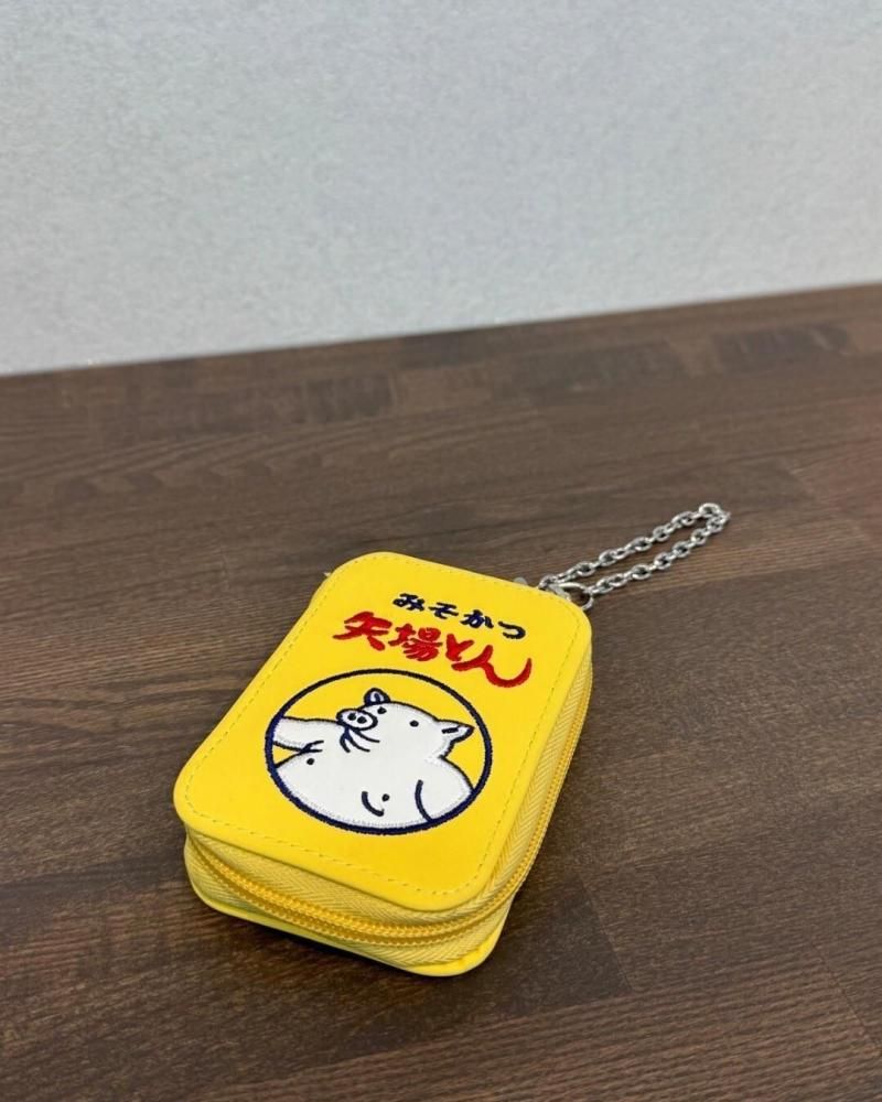 まちかど画廊 矢場とん カードケース ポーチ