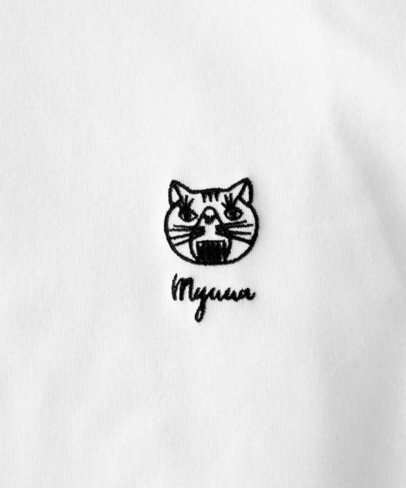 MYUUA CHINA 超開心HAPPINESS フーディ パーカー WHITE
