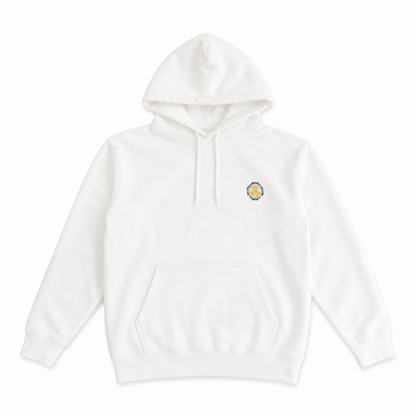 MYUUA CHINA ドラゴンGOODLUCK フーディ パーカー WHITE