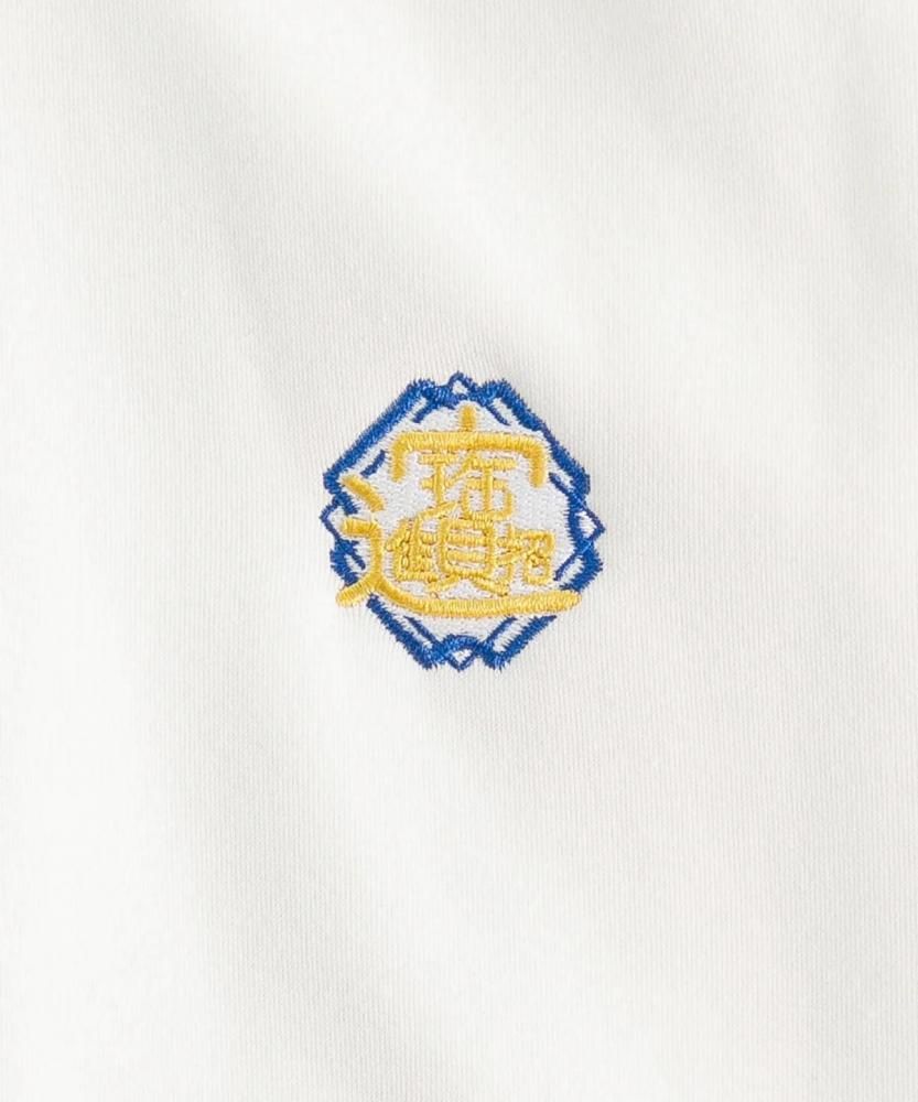 MYUUA CHINA ドラゴンGOODLUCK フーディ パーカー WHITE