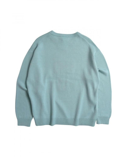 スポンジ・ボブ キャラクターフェイスニット Blue