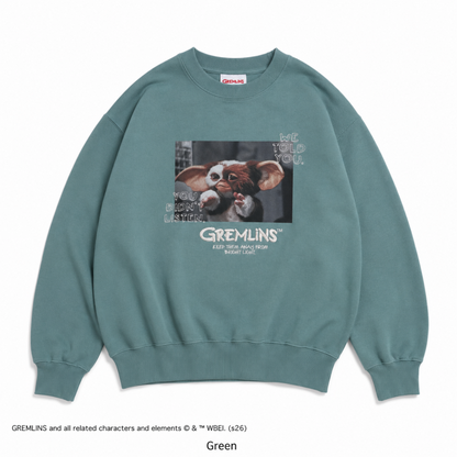 グレムリン フォトプリント スウェット Green