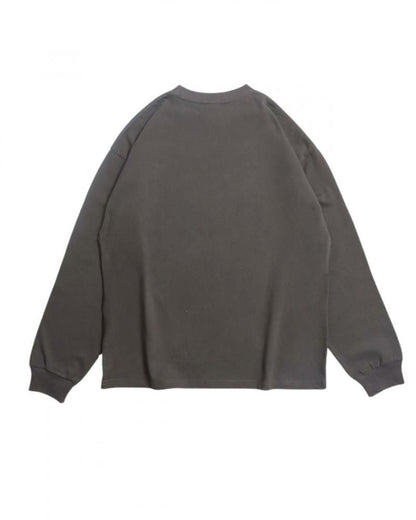 セサミストリート フォトプリント ロンT Charcoal