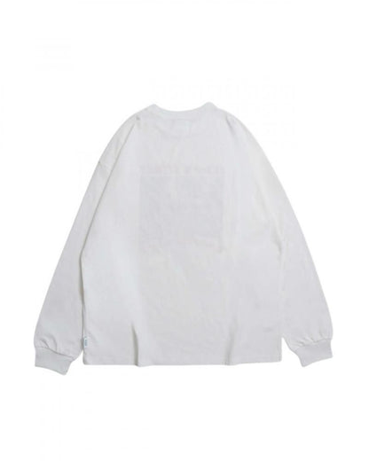セサミストリート フォトプリント ロンT Ivory
