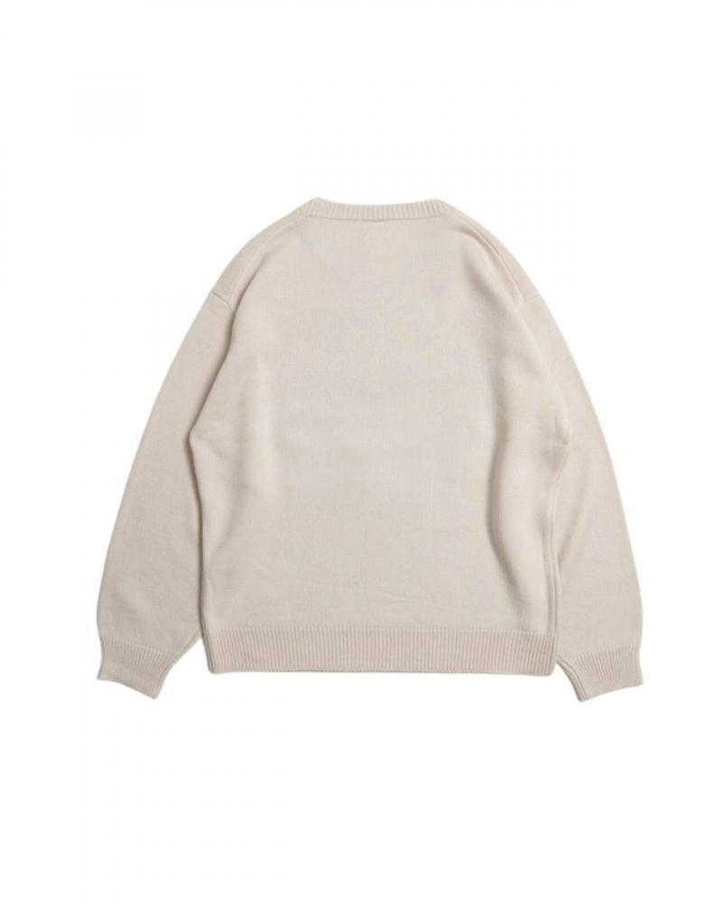セサミストリート インパクトニット Ivory