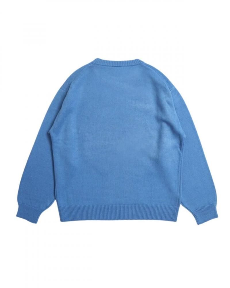 セサミストリート インパクトニット Blue