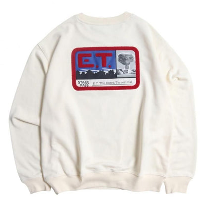E.T. サガラワッペン スウェット Off White