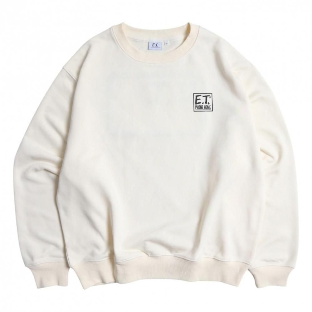 E.T. サガラワッペン スウェット Off White