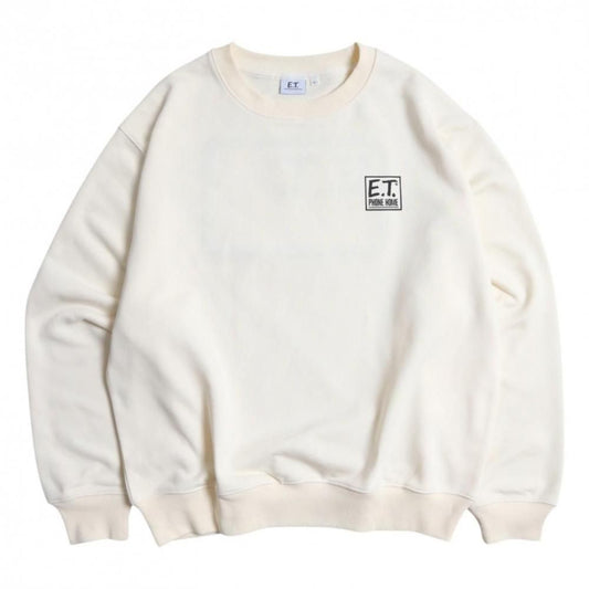 E.T. サガラワッペン スウェット Off White