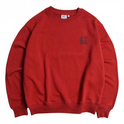 E.T. サガラワッペン スウェット Red
