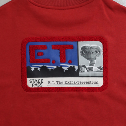 E.T. サガラワッペン スウェット Red