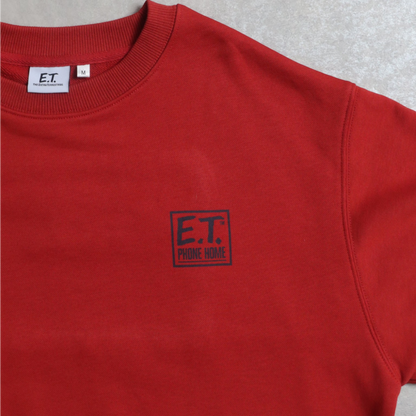 E.T. サガラワッペン スウェット Red