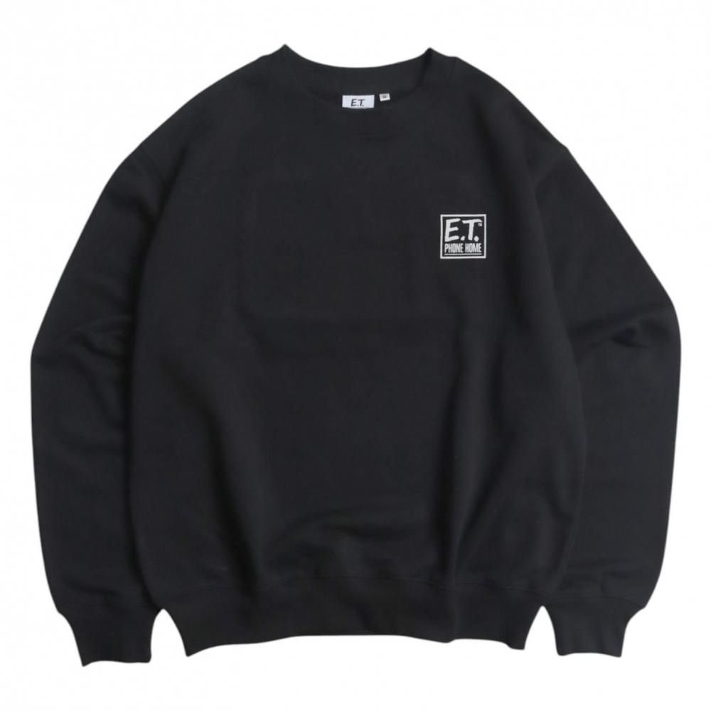 E.T. サガラワッペン スウェット Black