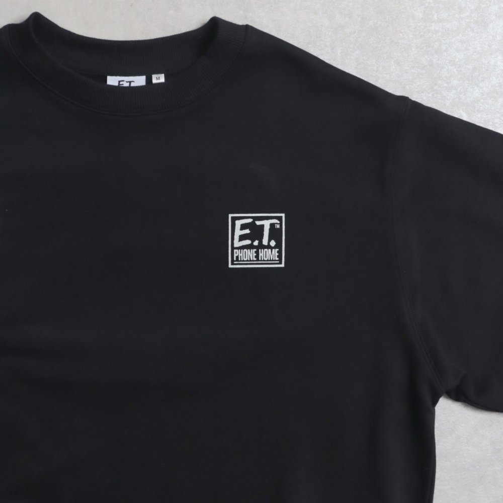 E.T. サガラワッペン スウェット Black