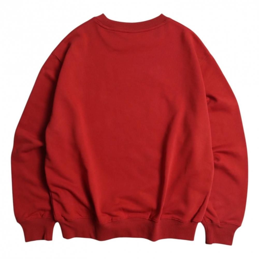 E.T. フォトプリント スウェット Red