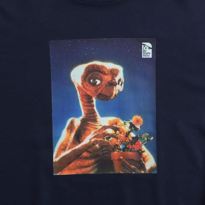 E.T. フォトプリント スウェット Navy