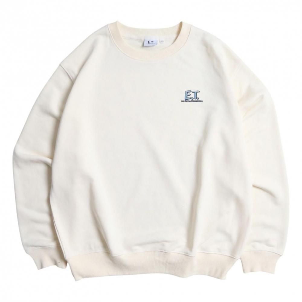 E.T. ラストシーン プリント スウェット Off White