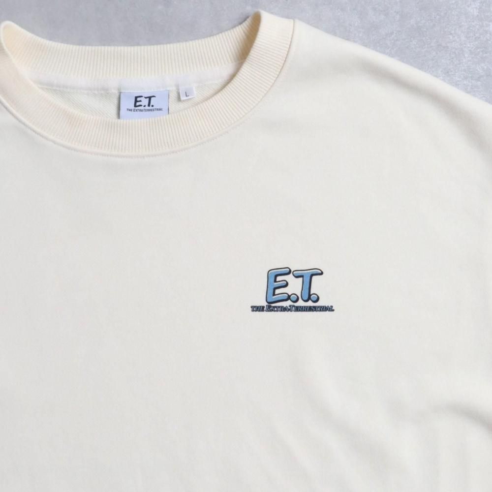 E.T. ラストシーン プリント スウェット Off White