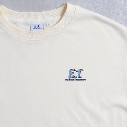 E.T. ラストシーン プリント スウェット Off White