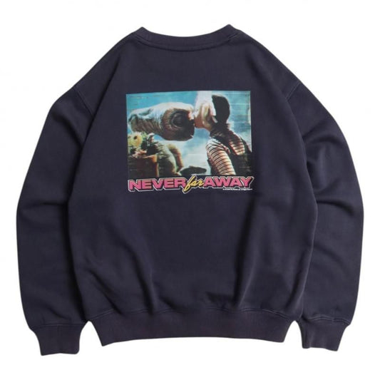 E.T. ラストシーン プリント スウェット Navy