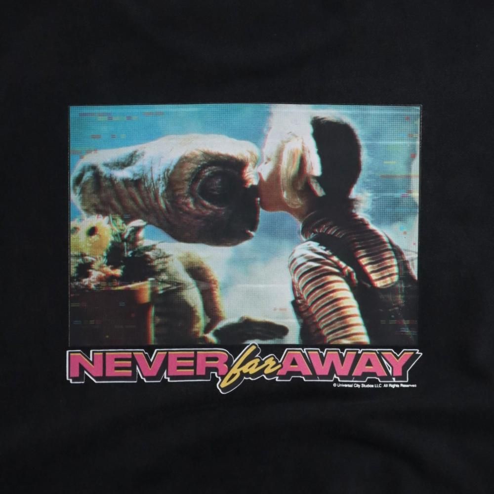 E.T. ラストシーン プリント スウェット Black