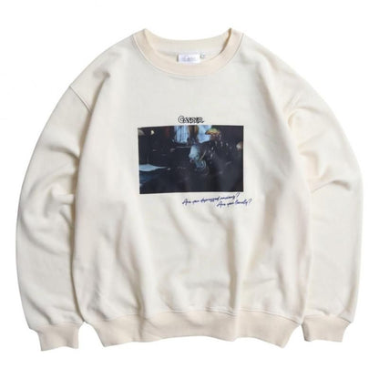キャスパー ムービーフォト スウェット Off White