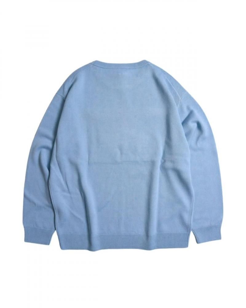 グレムリン シャギーニット Blue