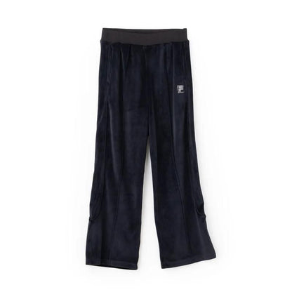 FILA CIRCLE LOGO TRACK PANTS / サークルロゴ トラックパンツ レディース BLACK