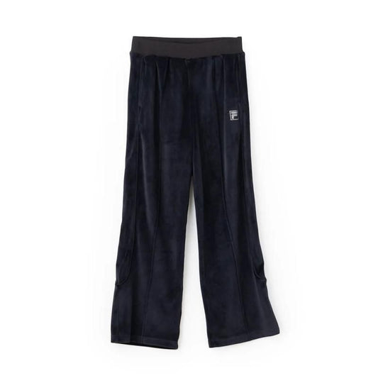FILA CIRCLE LOGO TRACK PANTS / サークルロゴ トラックパンツ レディース BLACK